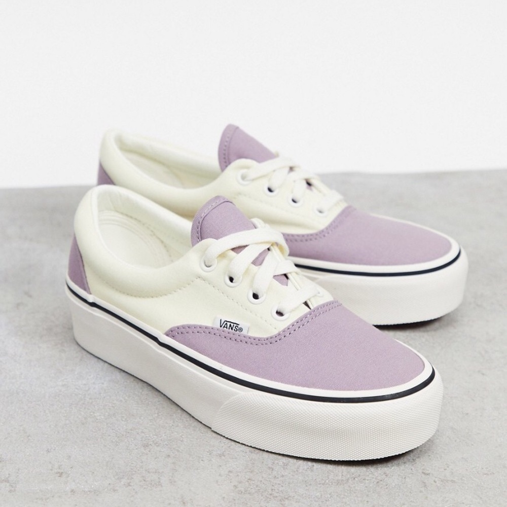 Vans Era Platform Two Tone Nirvana Antique White
